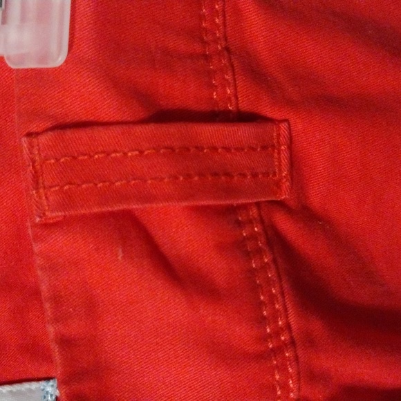 Old Navy, Business Causal and Chic women straight leg cotton pants in red. - Picture 8 of 8